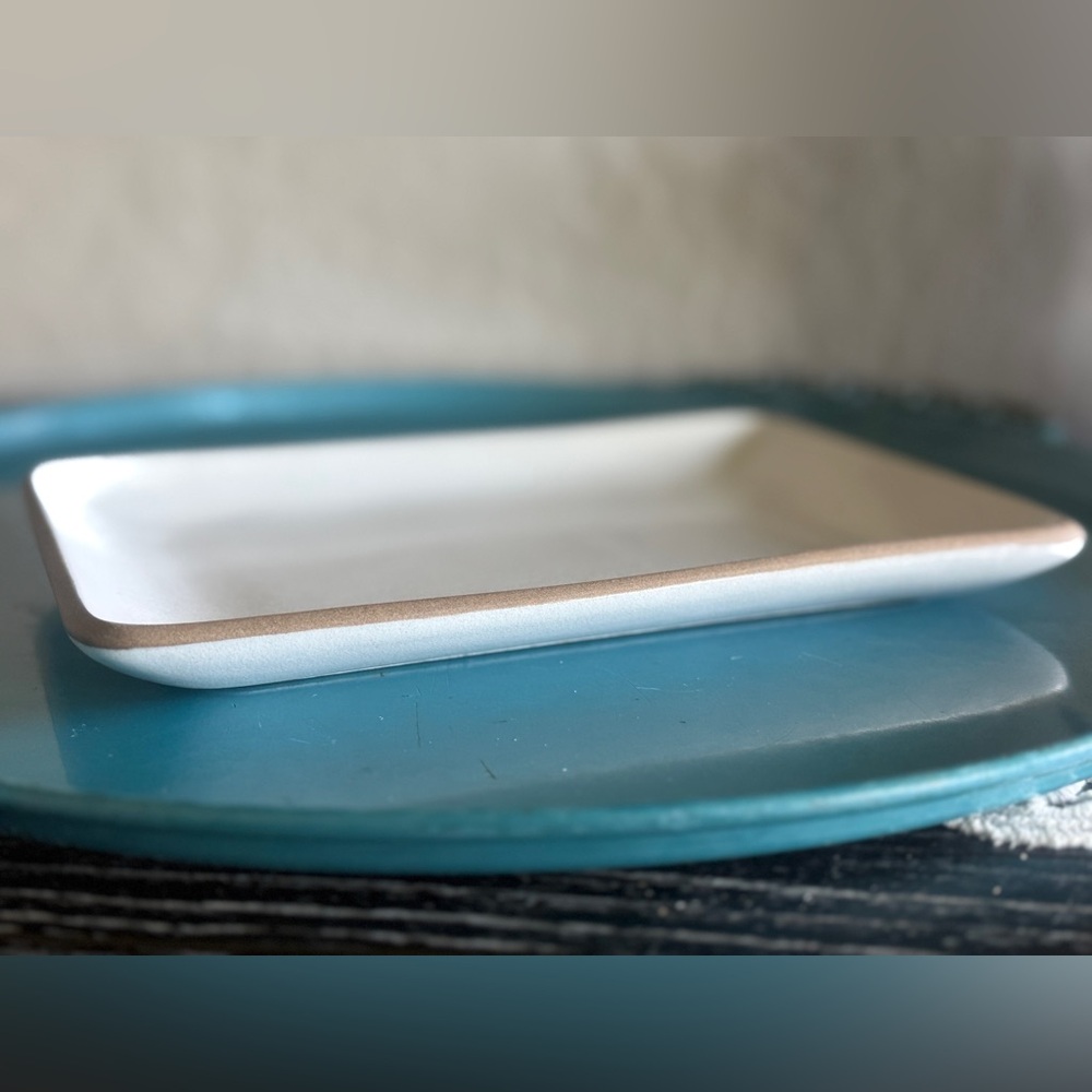 Vintage Heath Ceramics Sandalwood Tray Rectangular Ceramic Catchall